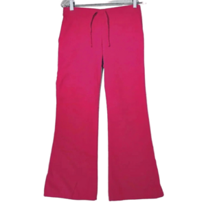 Cherokee Women's Work Wear Hot Pink  Scrub Pants in Size XXS